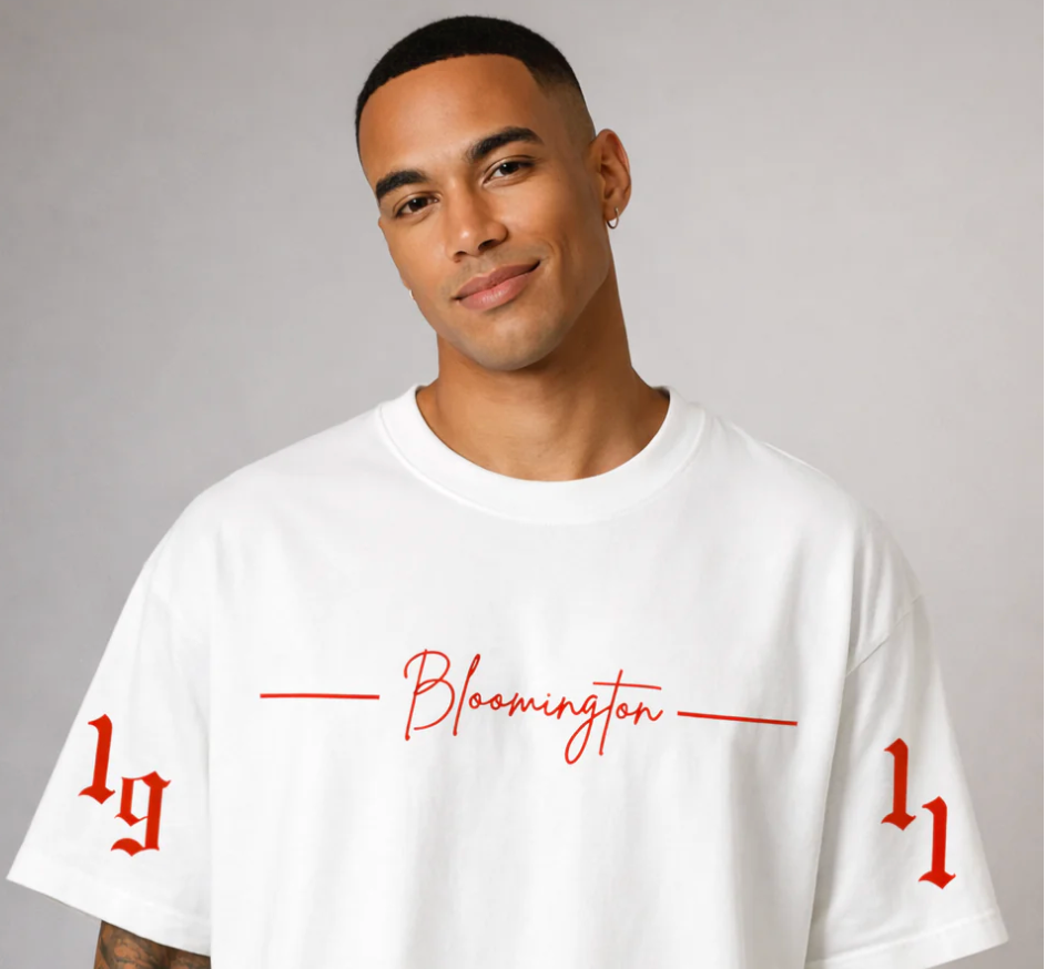 It began in Bloomington Oversized Tee