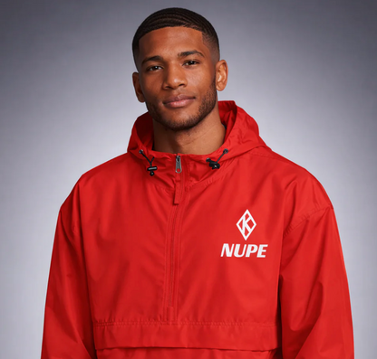 NUPE Embroidered Champion Packable Jacket