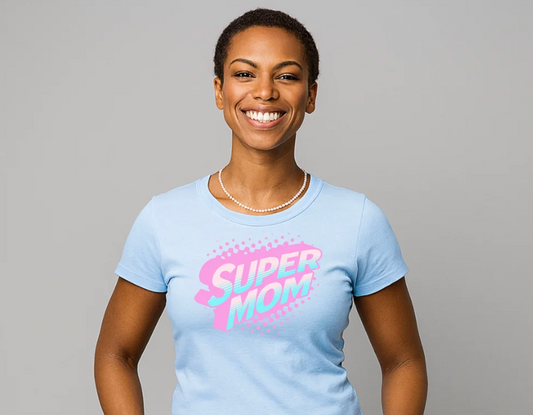 Super Mom - The Tee for J&J Moms Up The Hill