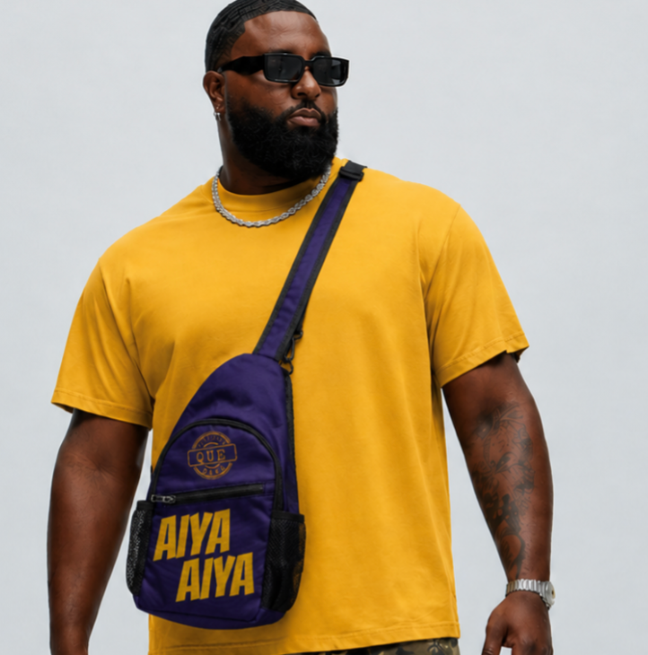 Certified Que Dawg Aiya Aiya  – Crossbody Sling Bag