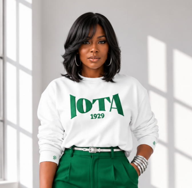 IOTA 1929 Premium Embroidered Sweatshirt