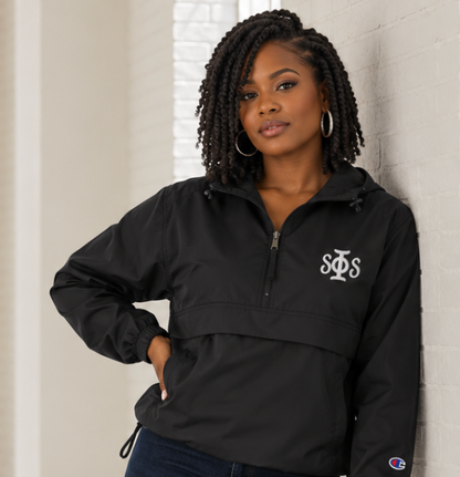 SPhiS Embroidered Champion Packable Jacket