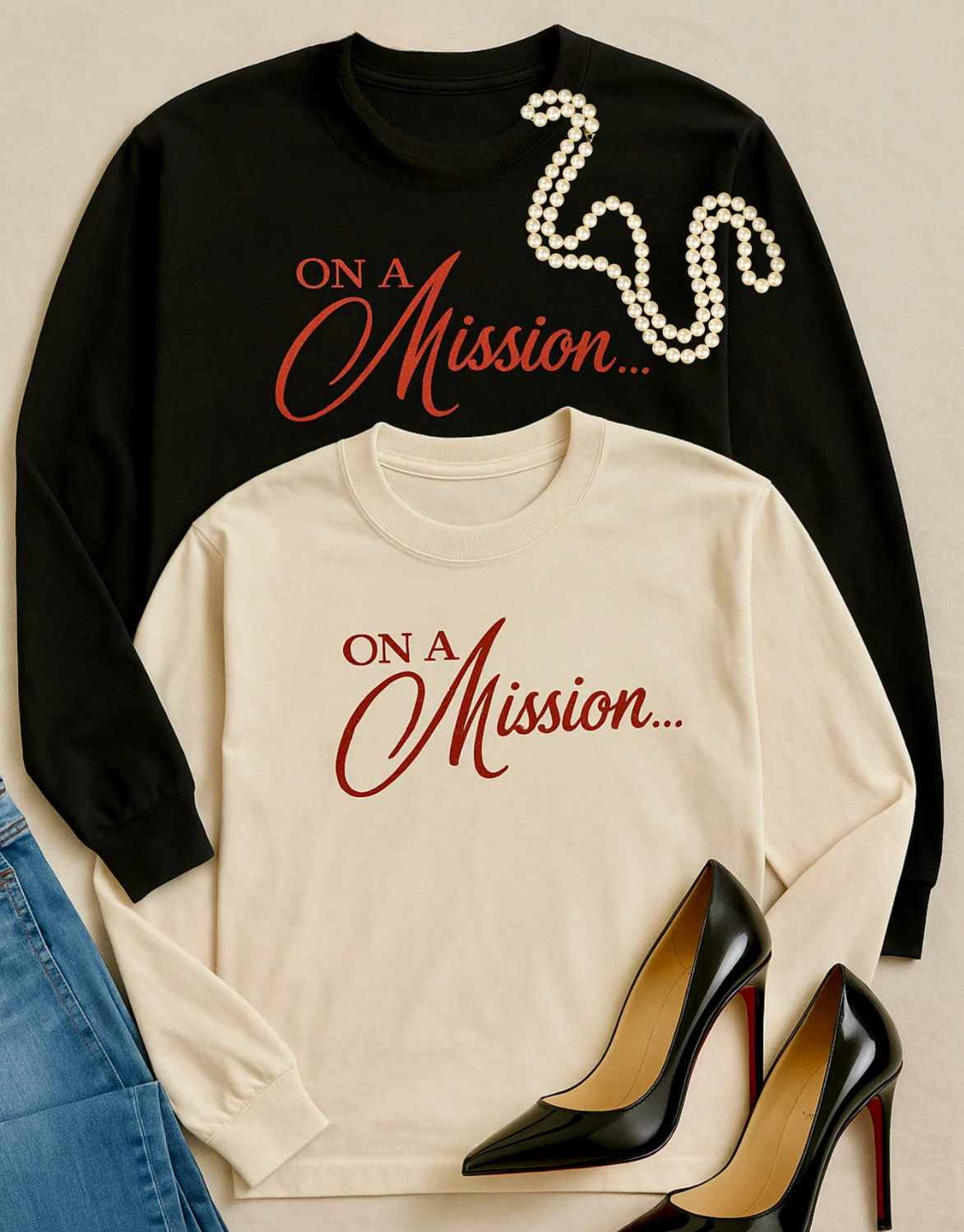 On A Mission... Longsleeve Tee