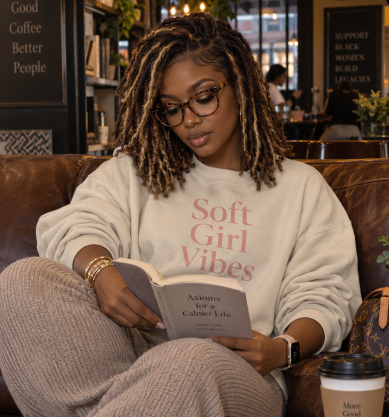 Soft Girl Vibes Premium Sweatshirt