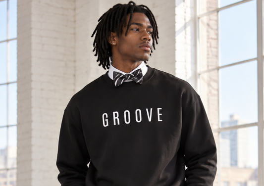 The GROOVE Embroidered Crewneck
