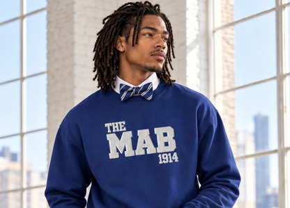 THE MAB 1914 Premium Embroidered Crewneck
