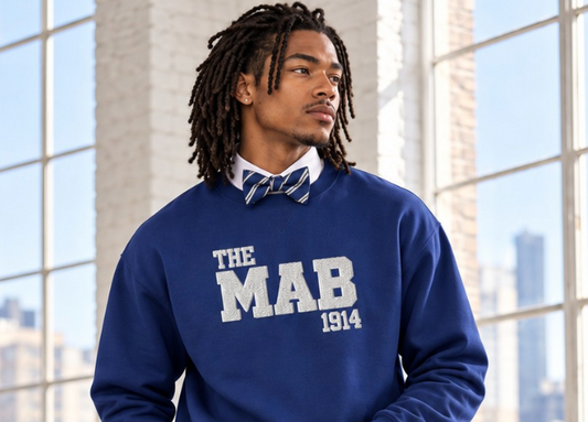 THE MAB 1914 Premium Embroidered Crewneck