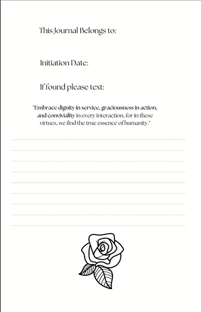 The GIRL FRIENDS - A Friendship Journal