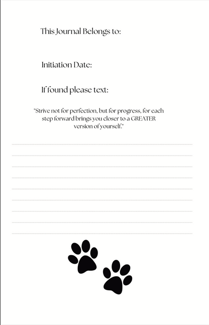Greater! Poodle Edition: A Royal Blue and Gold journal inspired by & for the Ladies of Sigma Gamma Rho
