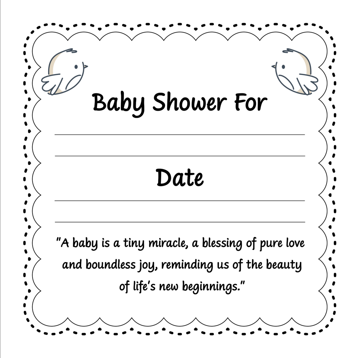 Welcome To The World - Baby Shower Gift Registry -Baby Boy