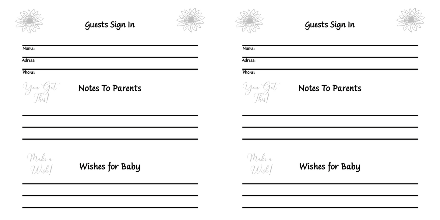 Welcome To The World - Baby Shower Gift Registry -Baby Boy