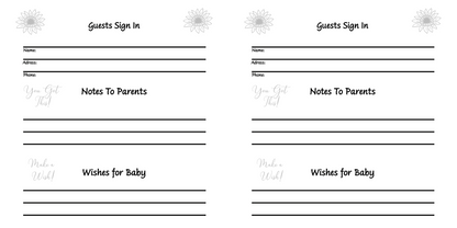 Welcome To The World - Baby Shower Gift Registry -Baby Boy