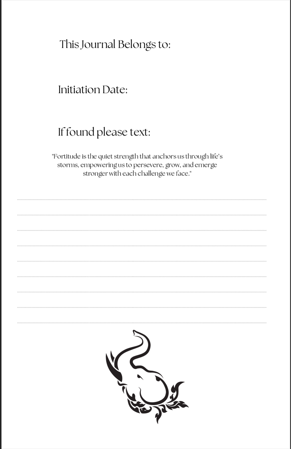 fortitude. -A daily journal inspired by and for the Women of Delta Sigma Theta