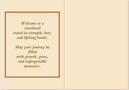 Iota Sweethearts New Member Welcome Cards — 10 Pack