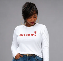 OO-OOP! Long Sleeve Tee