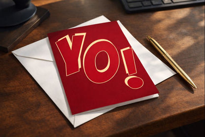 YO! The ultimate Pack of 10 Greeting Cards