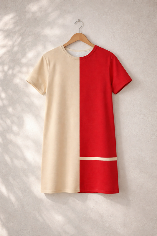 The Delta Girl T-shirt dress